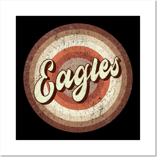 Vintage brown exclusive - Eagles Wall Art by roeonybgm